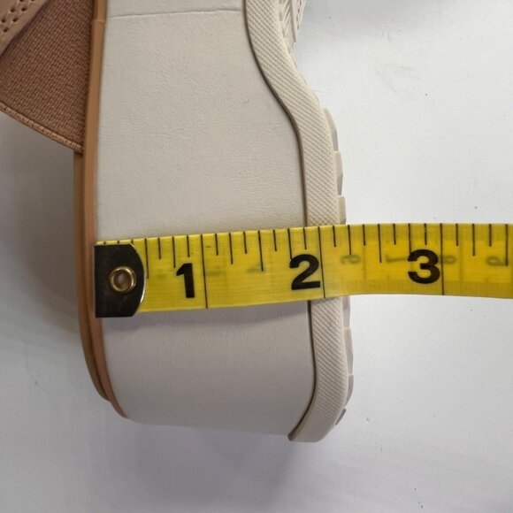 Sorel Dayspring Slide Sandal Size 8.5 Tan Leather Platform Comfort Casual Shoe - Picture 13 of 15